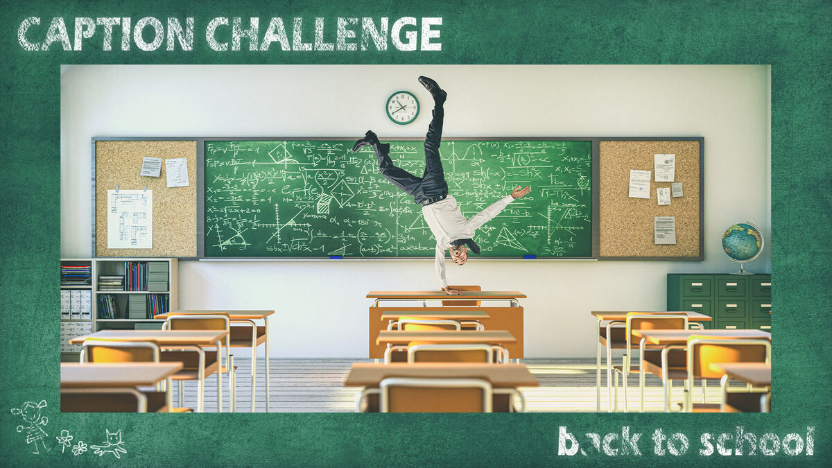 Caption Challenge Back to School image number 2